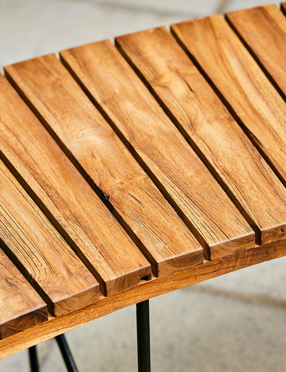 Wooden Firepit Bench - Lakkadhaara