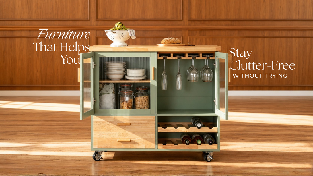 Furniture That Helps You Stay Clutter-Free Without Trying Too Hard