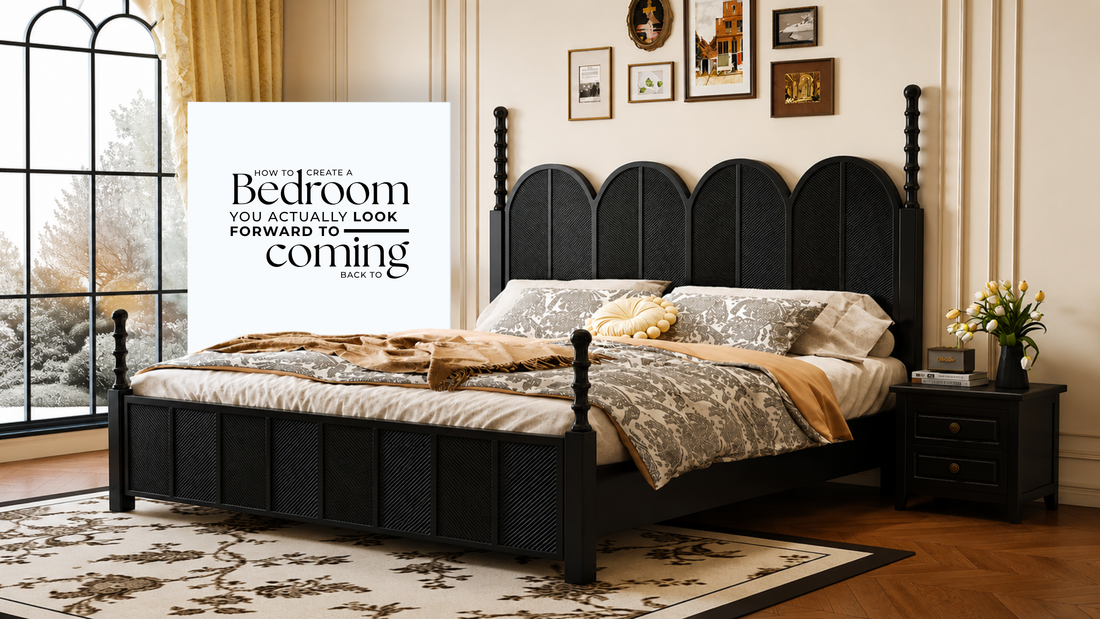 How to Create a Bedroom You Actually Look Forward to Coming Back To