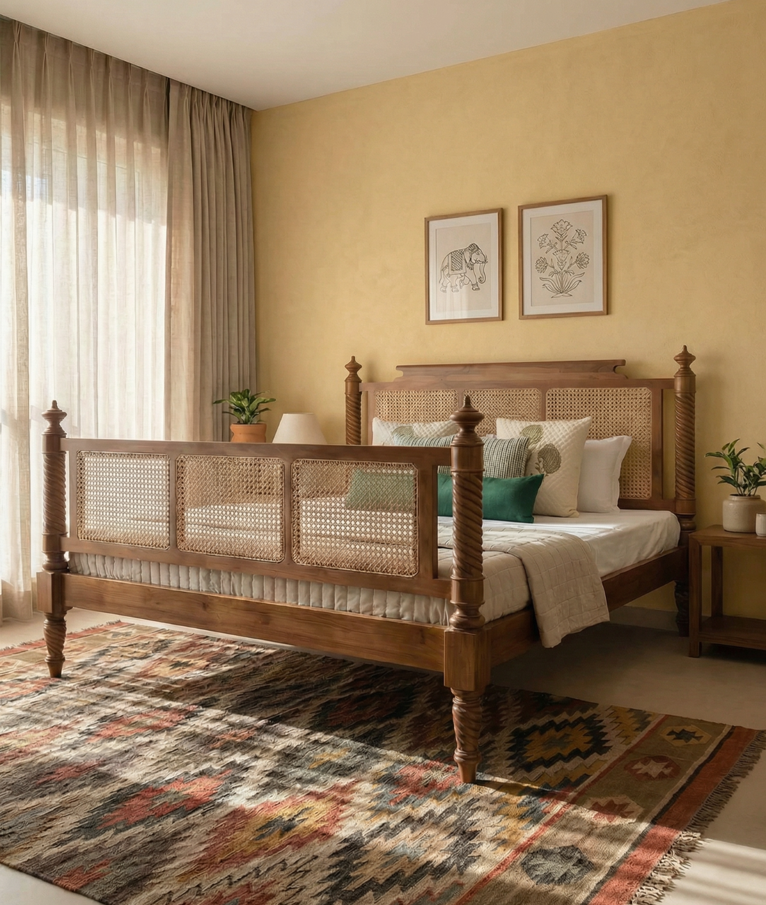 Tashi Poster Bed