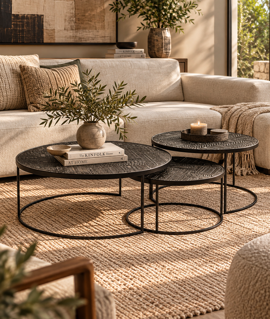 Ancestors Nesting Coffee Table Set