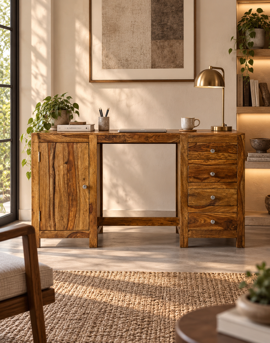 Anthea Solid Wood Study Table
