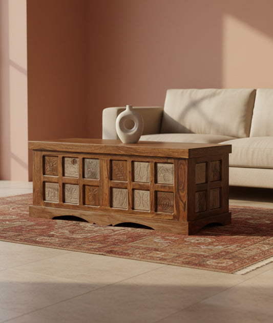 Anwita Coffee Table Trunk view