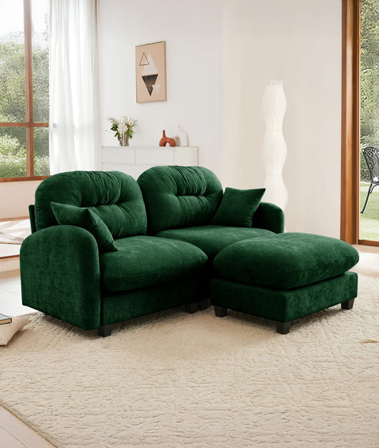 Nairo Loveseat With Ottoman