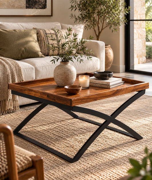 Bastia Solid Wood Coffee Table