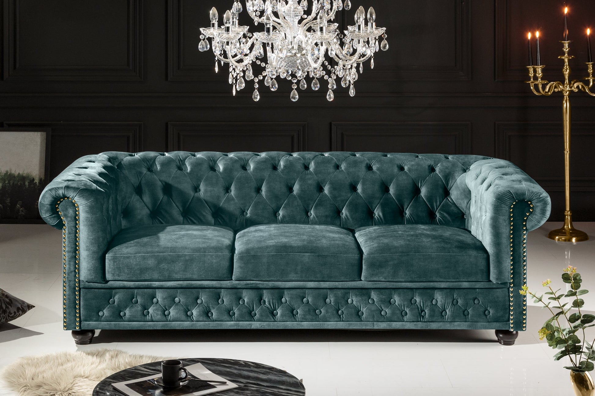 Berlin Chesterfield Sofa - Lakkadhaara