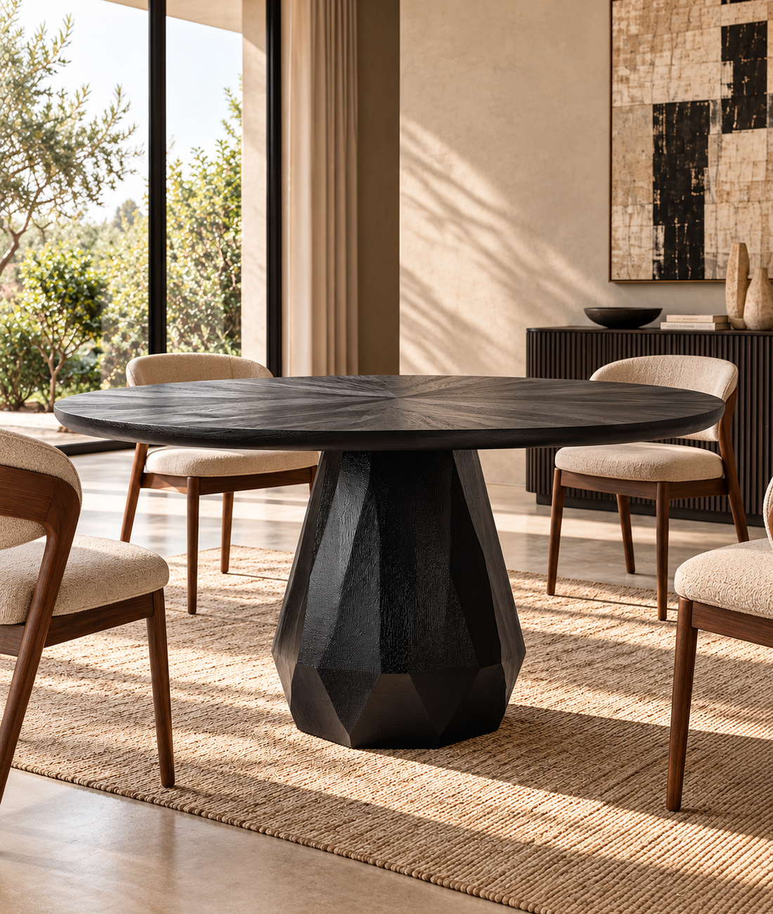 Blackstone Round Dining Table