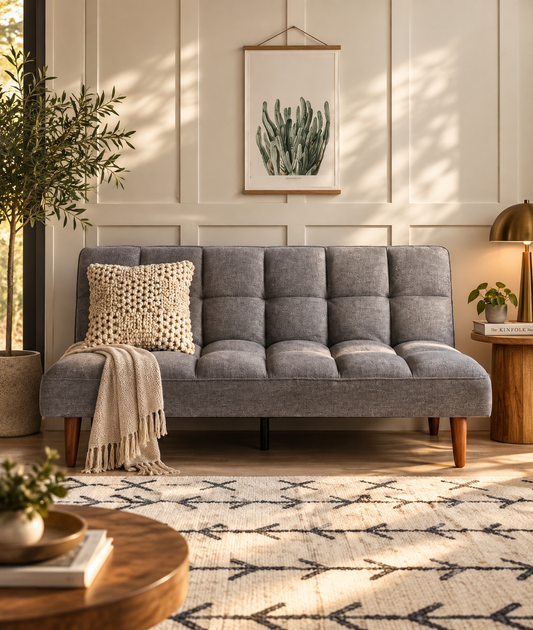 Brontes Sofa Bed - Grey