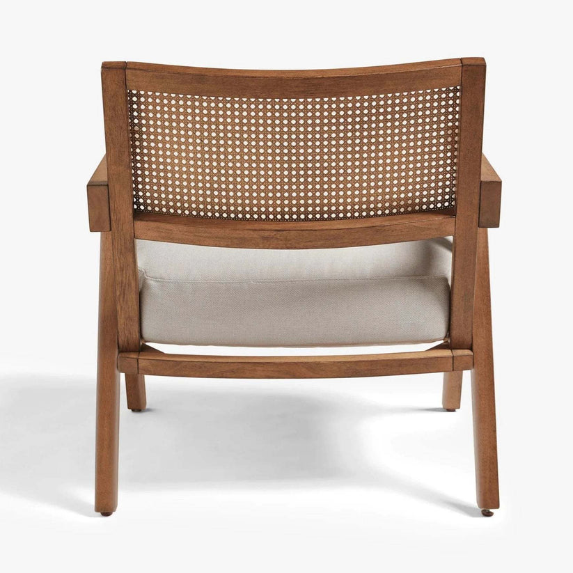Chandigarh Lounge Chair - Solid Wood Rattan Lounge Chair India ...