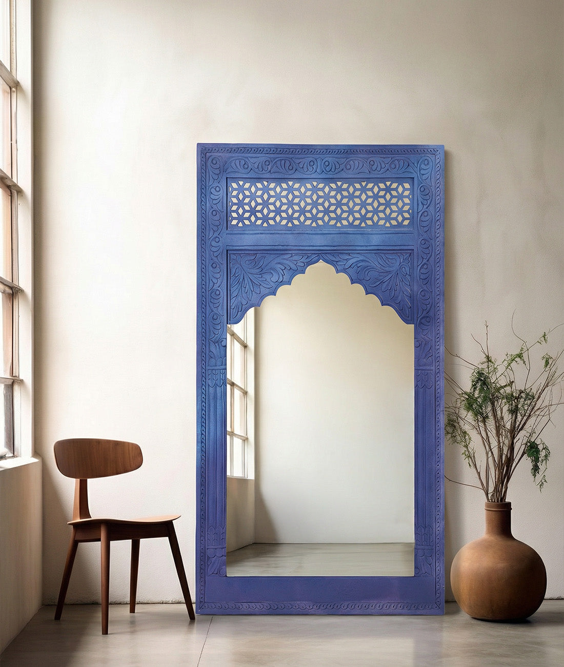 Darpak Carved Mirror