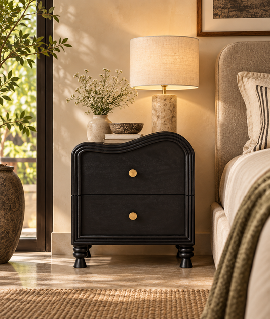 Eclipse Bedside Table