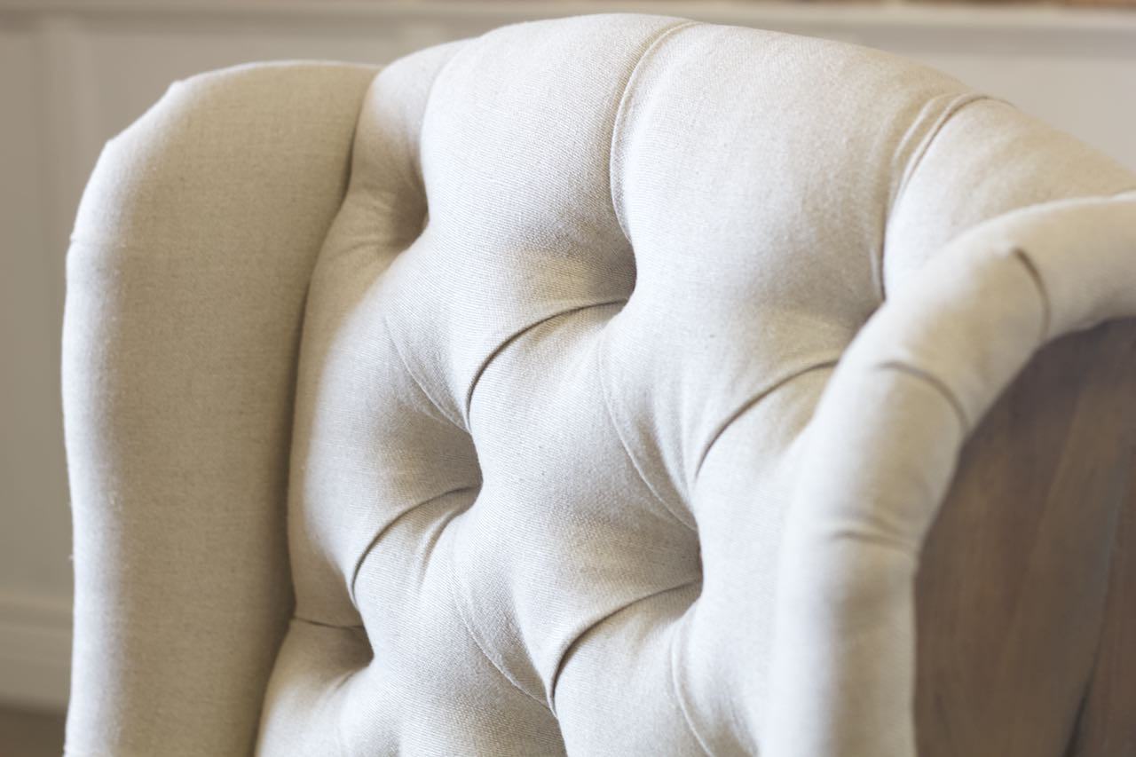 Enna Solid Wood Wing Dining Chair - Lakkadhaara