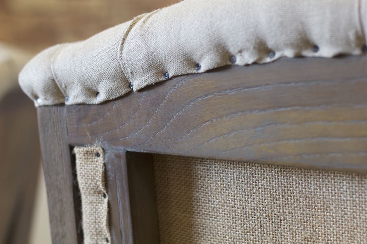 Enna Solid Wood Wing Dining Chair - Lakkadhaara