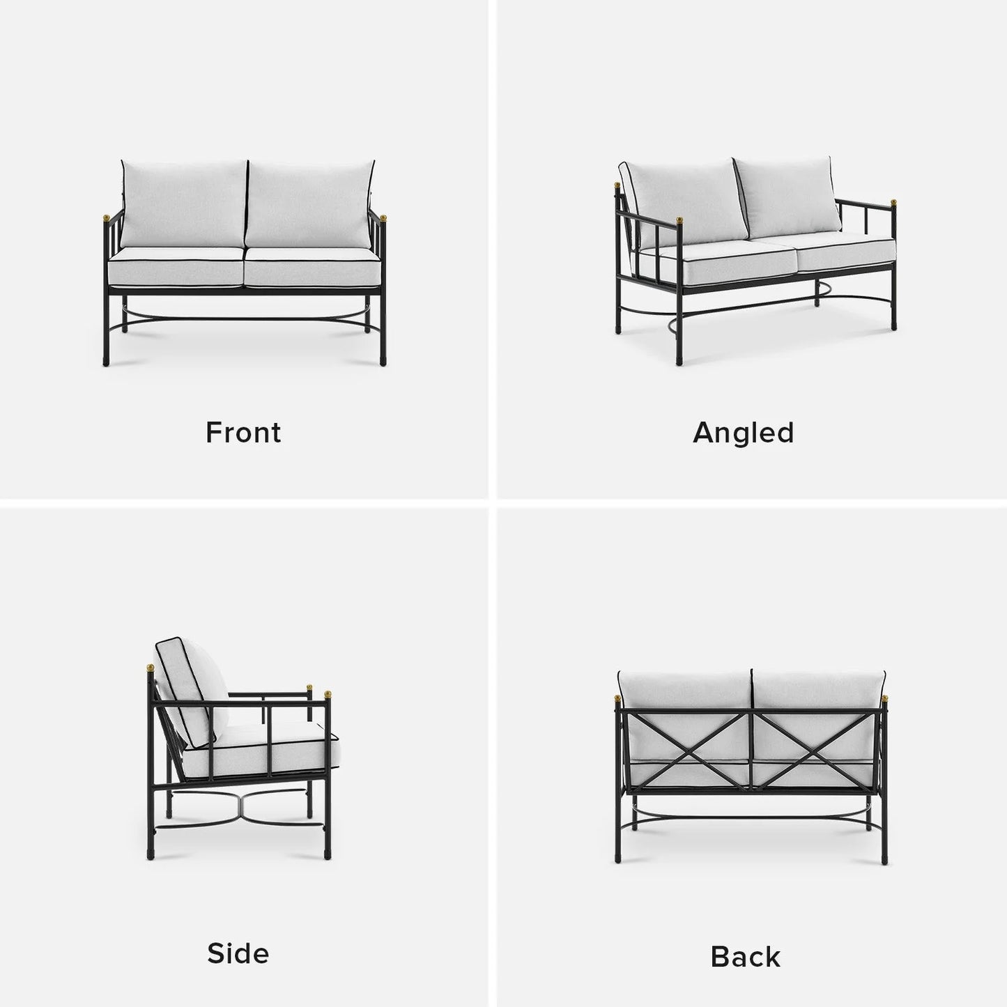 Gazebo Outdoor Loveseat