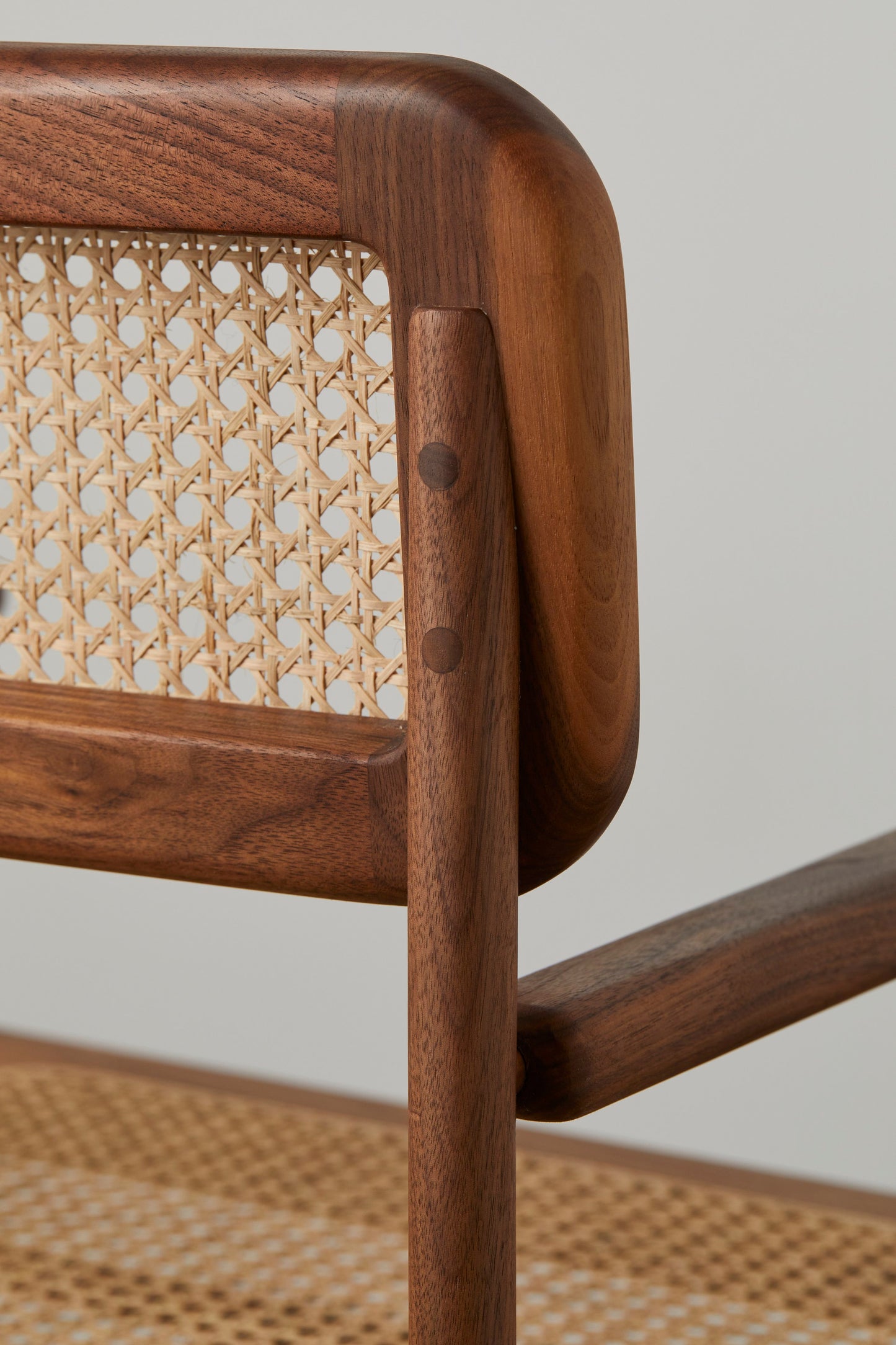 June Dining Chair with Armrest - Lakkadhaara