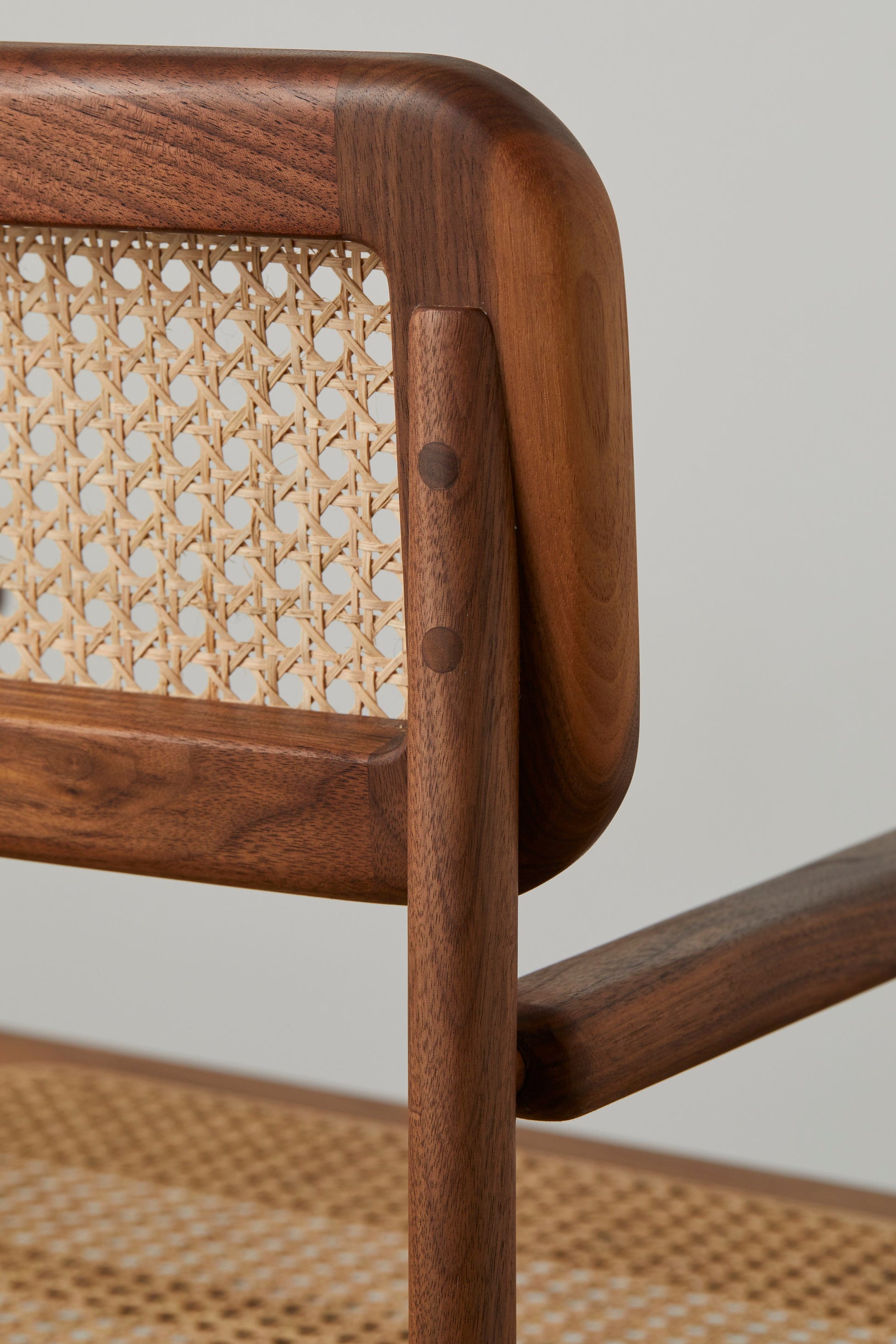 June Dining Chair with Armrest - Lakkadhaara