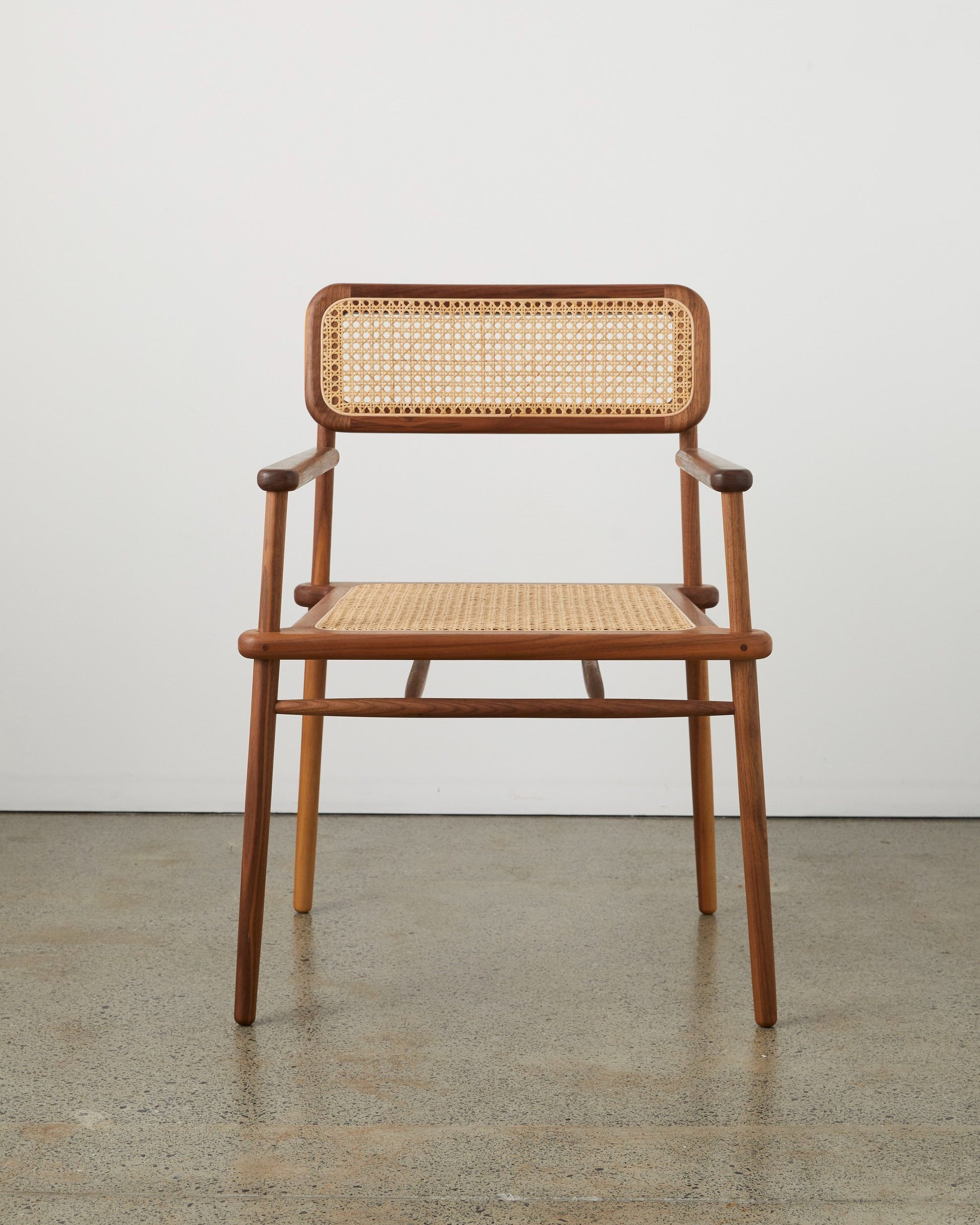 June Dining Chair with Armrest - Lakkadhaara