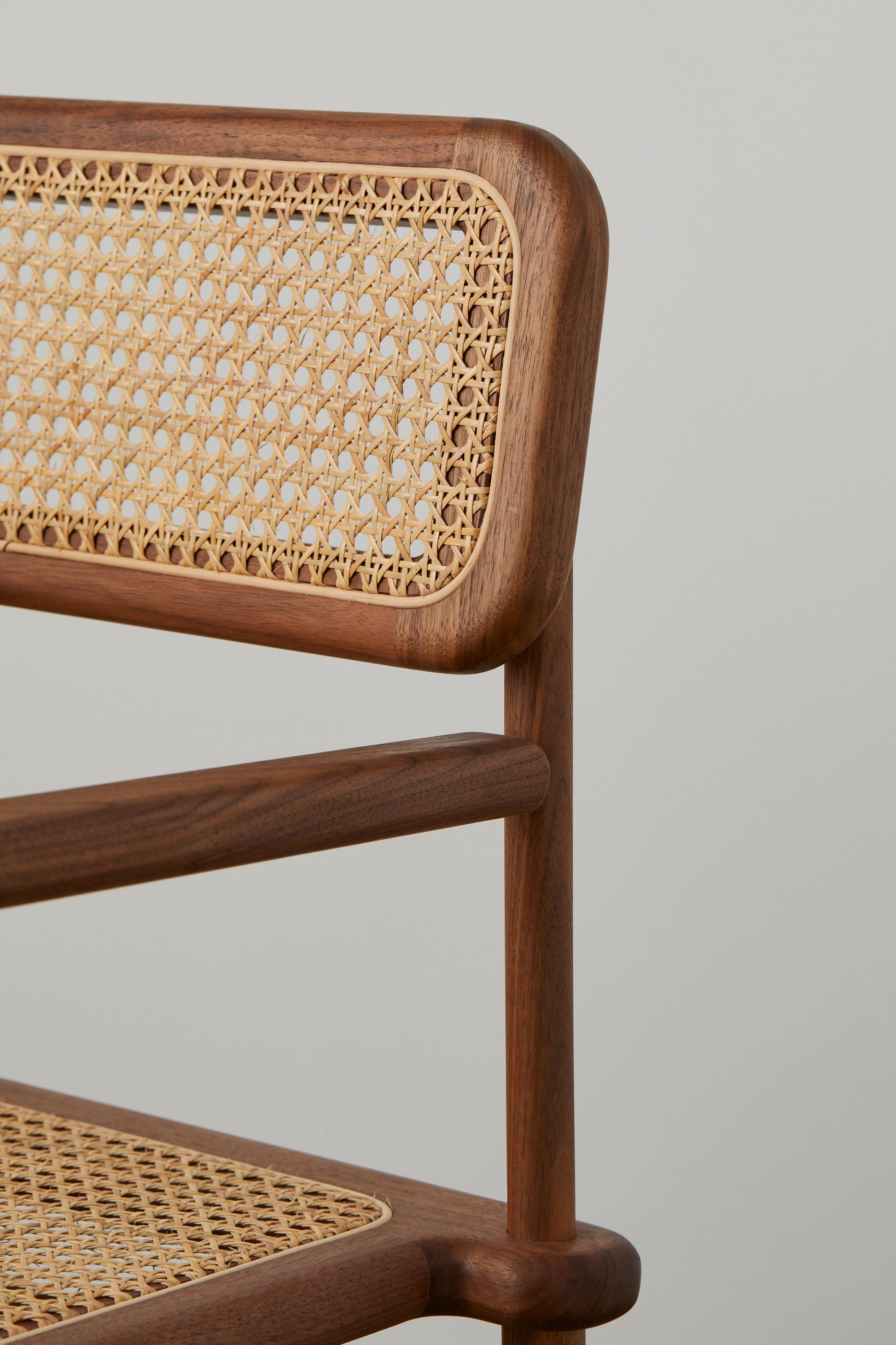 June Dining Chair with Armrest - Lakkadhaara