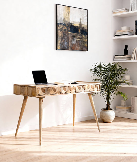 Juno Cube Study Table side view