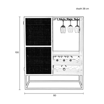 Marley Drinks Cabinet