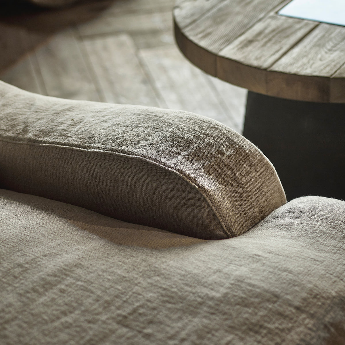 Mickey 3 Seater Sofa close detail