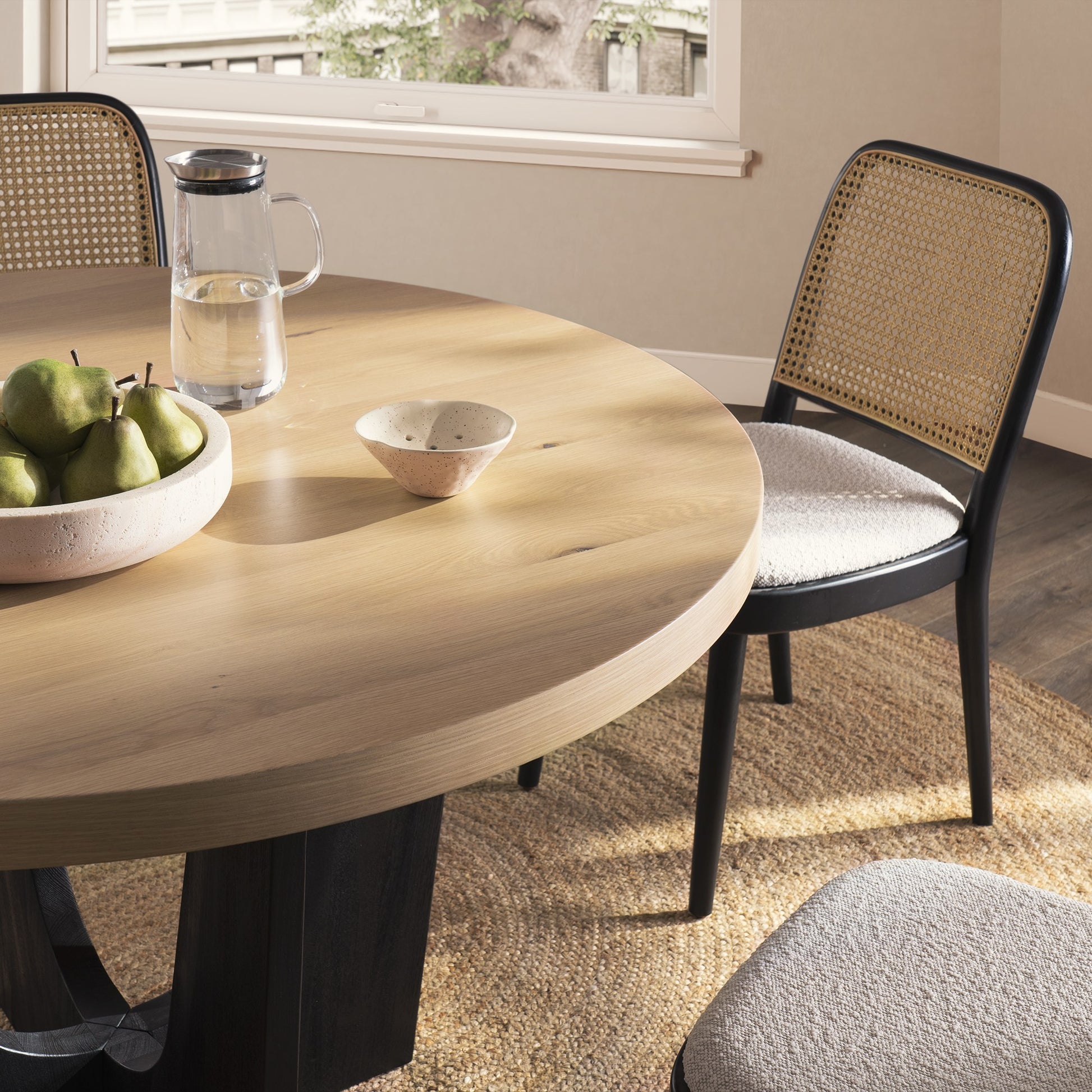 Mitsuki Round Dining Table - Lakkadhaara