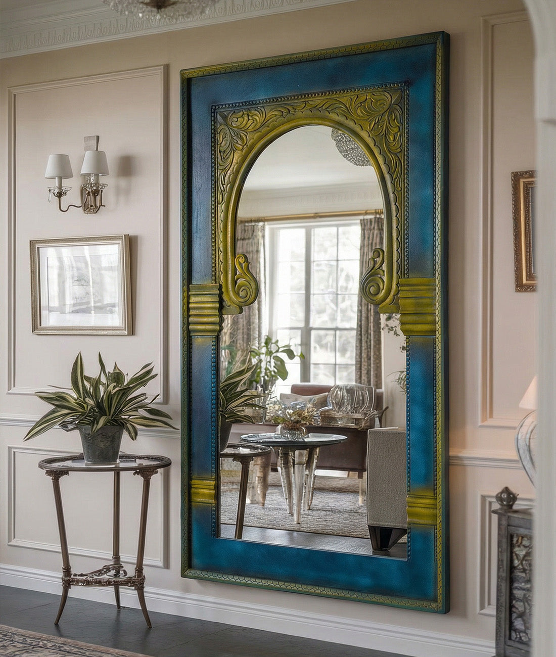 Mrugaj Carved Mirror