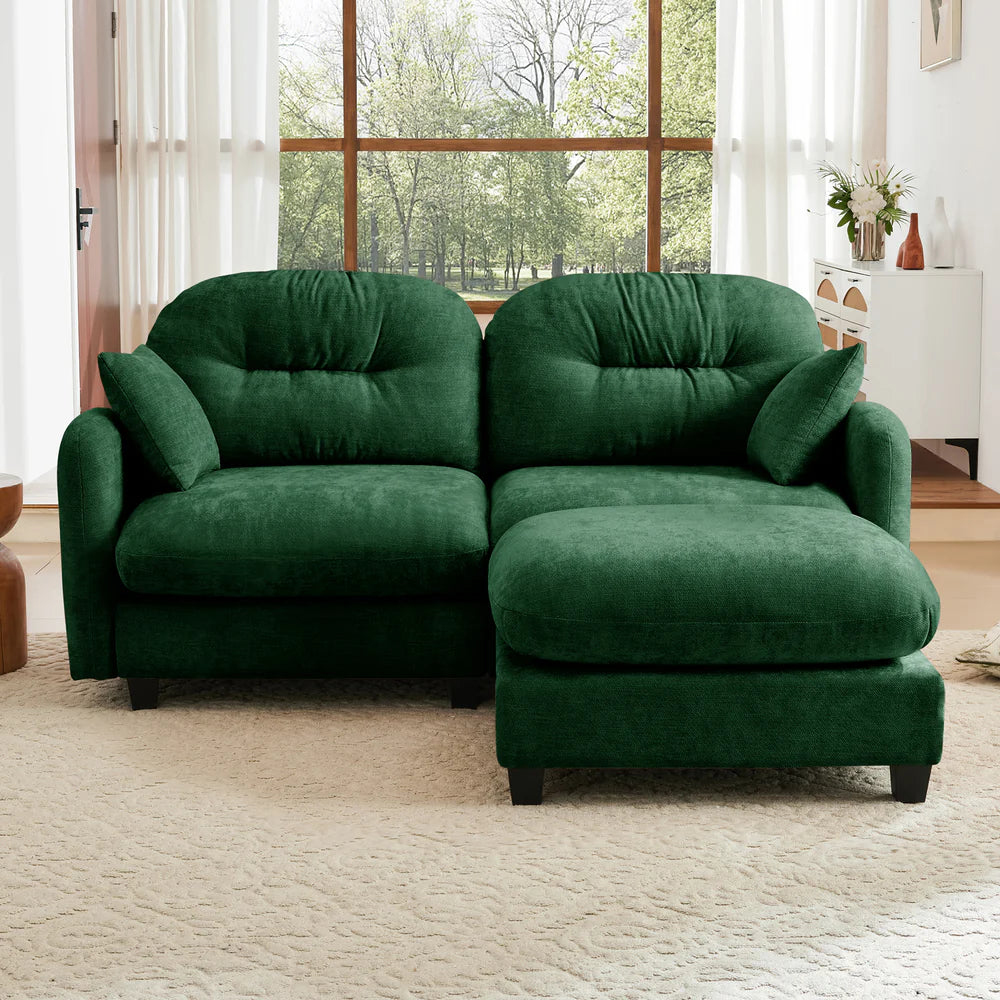 Nairo Loveseat With Ottoman