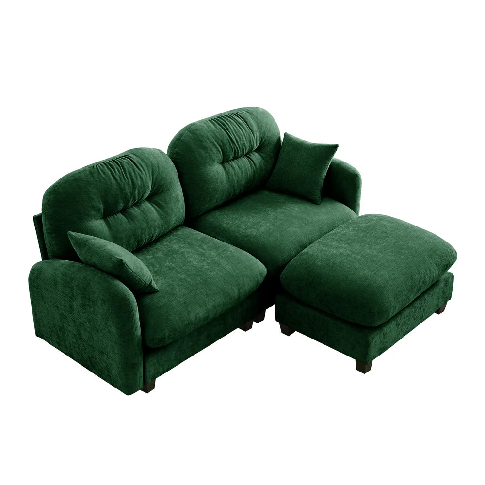 Nairo Loveseat With Ottoman