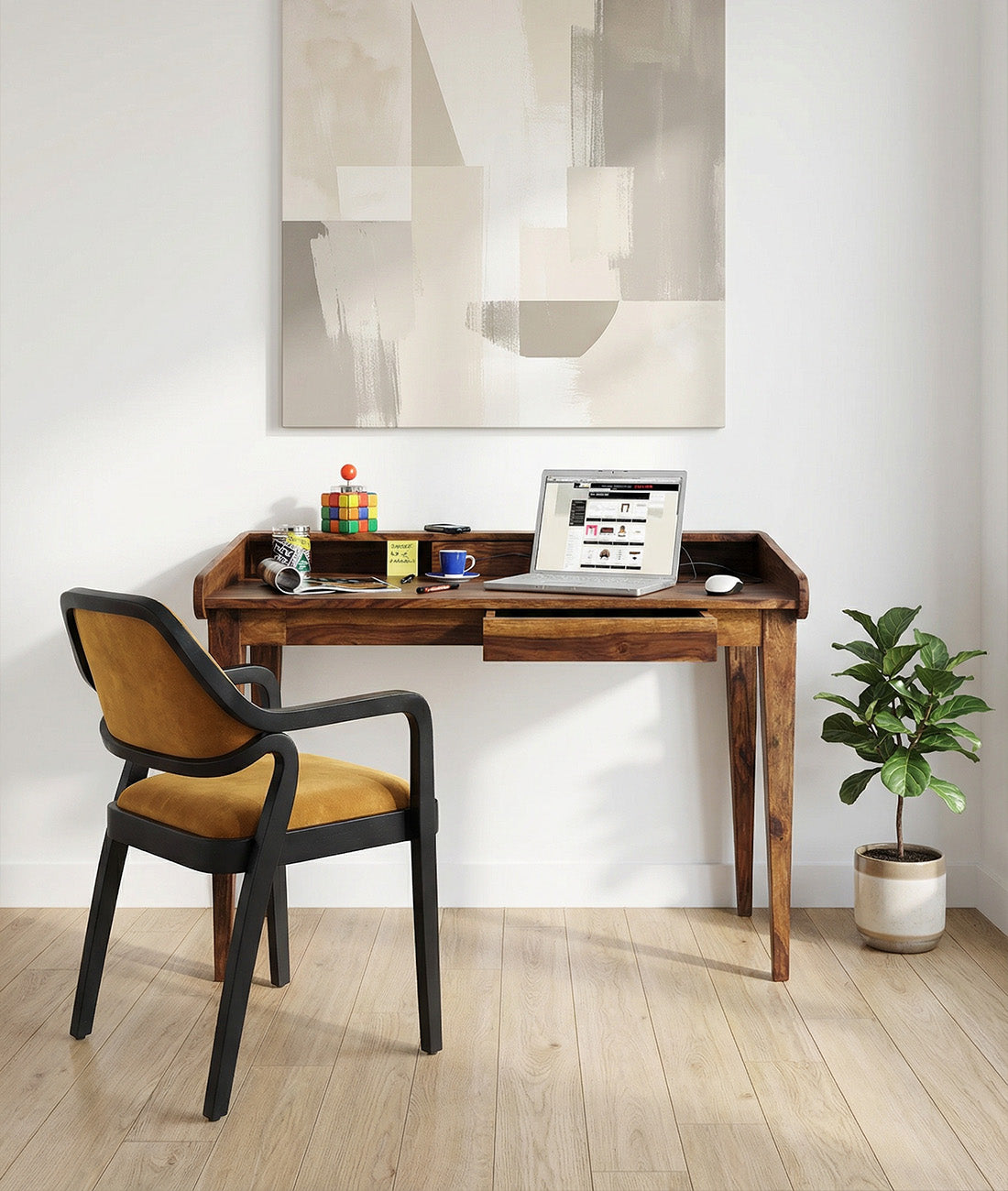 Nimayo Solid Wood Study Table