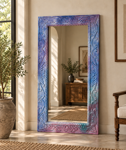 Nimit Carved Mirror