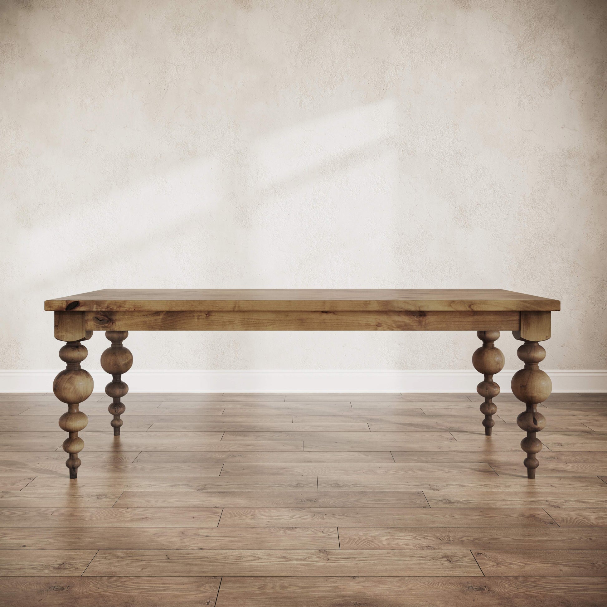 Opal Solid Wood Dining Table - Lakkadhaara