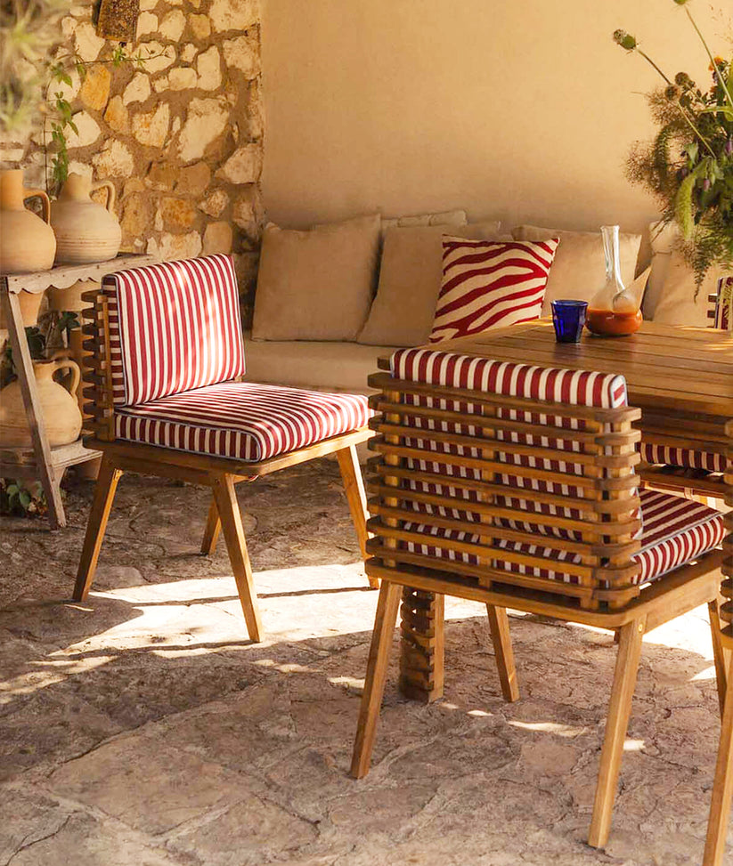 Opus Chair - Solid Wood Outdoor Garden Chair India – Lakkadhaara