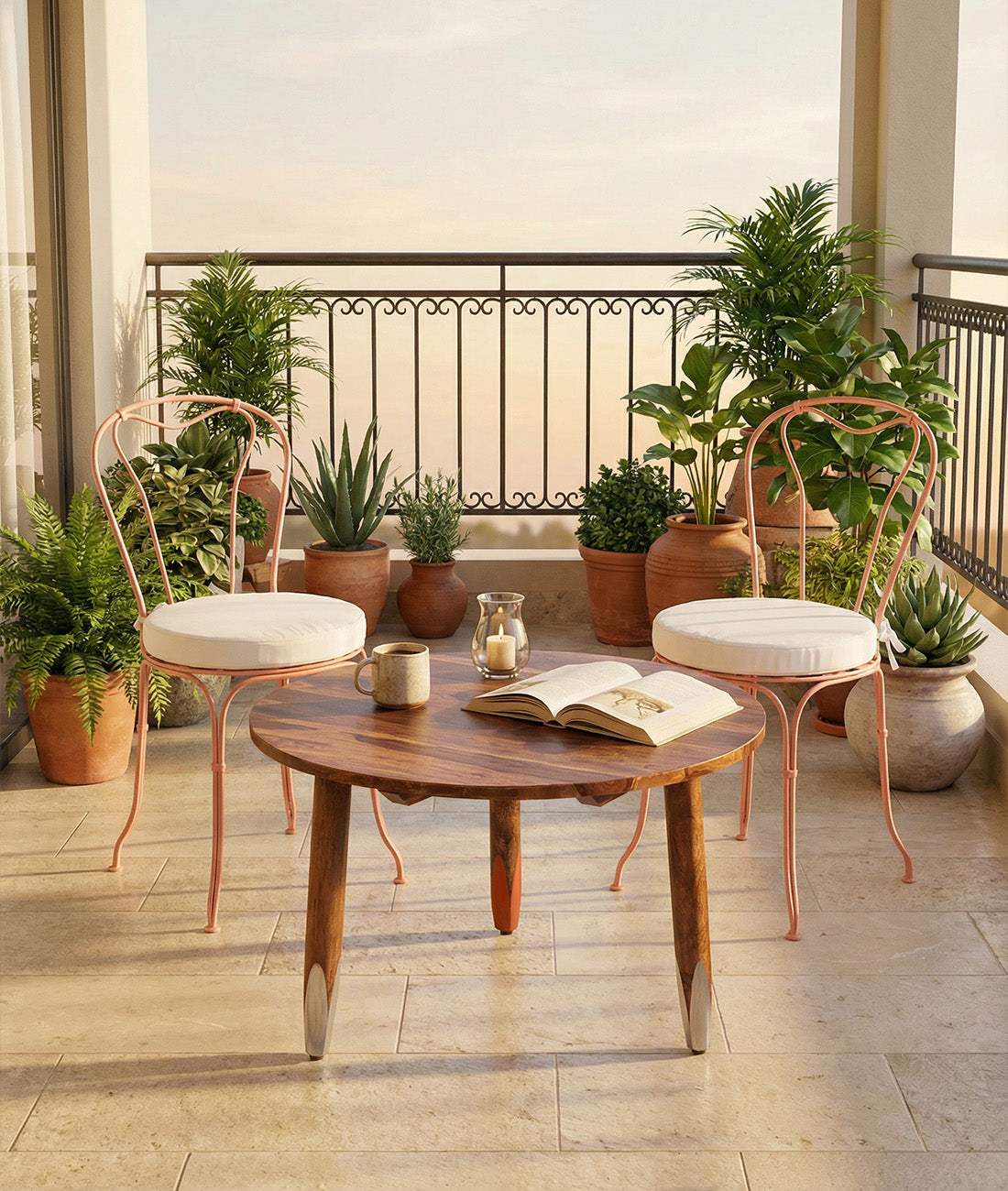 Pencil Solid Wood Coffee Table