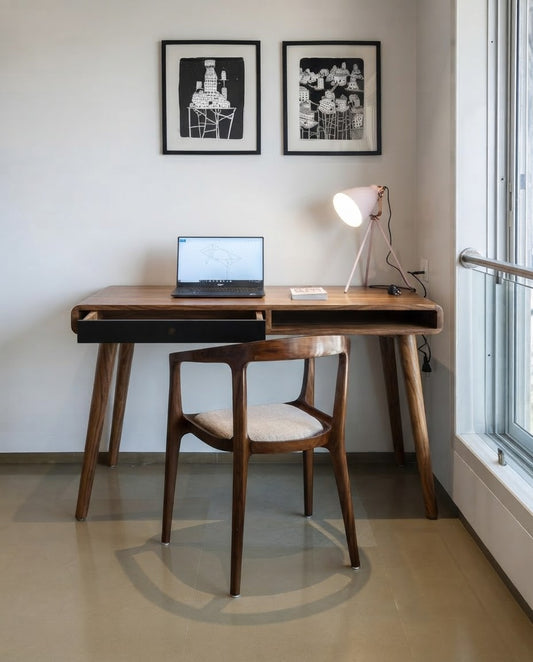 Porto Solid Wood Study Table
