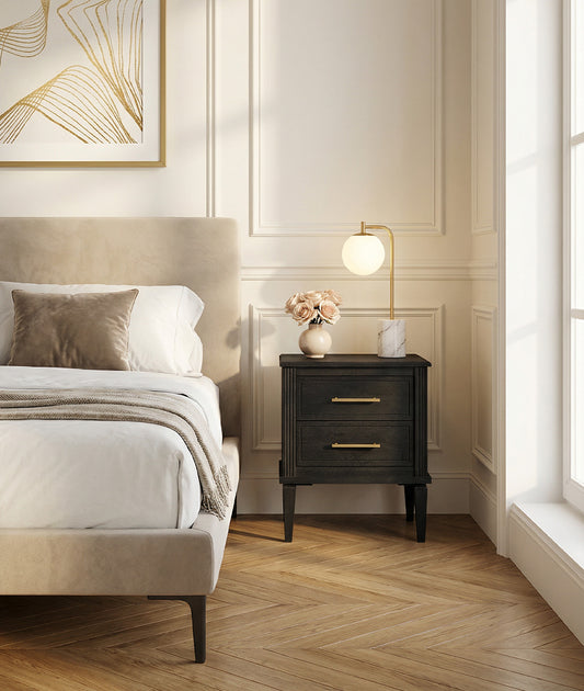 Raven Solid Wood BedSide