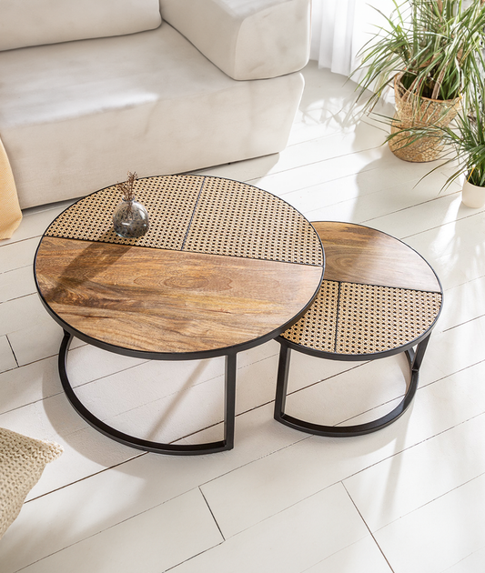 Rewa Nesting Table - Lakkadhaara