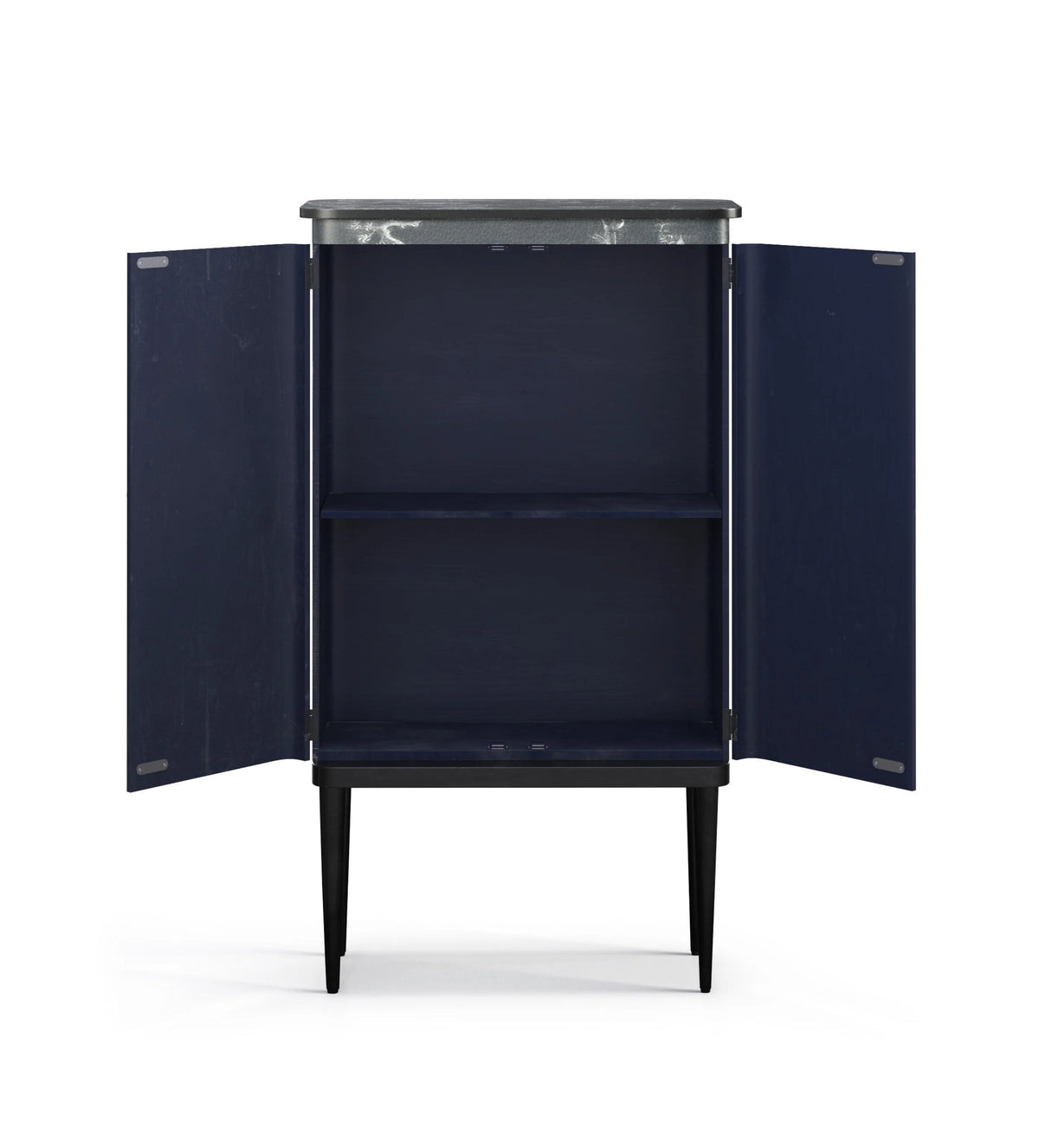 Rutherford Cabinet open view