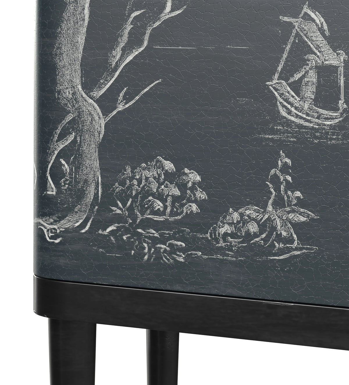 Rutherford Cabinet close up