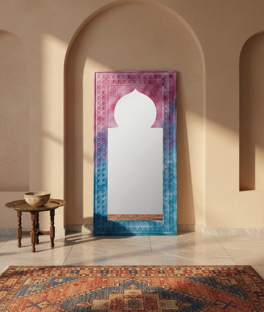 Taj Carved Mirror