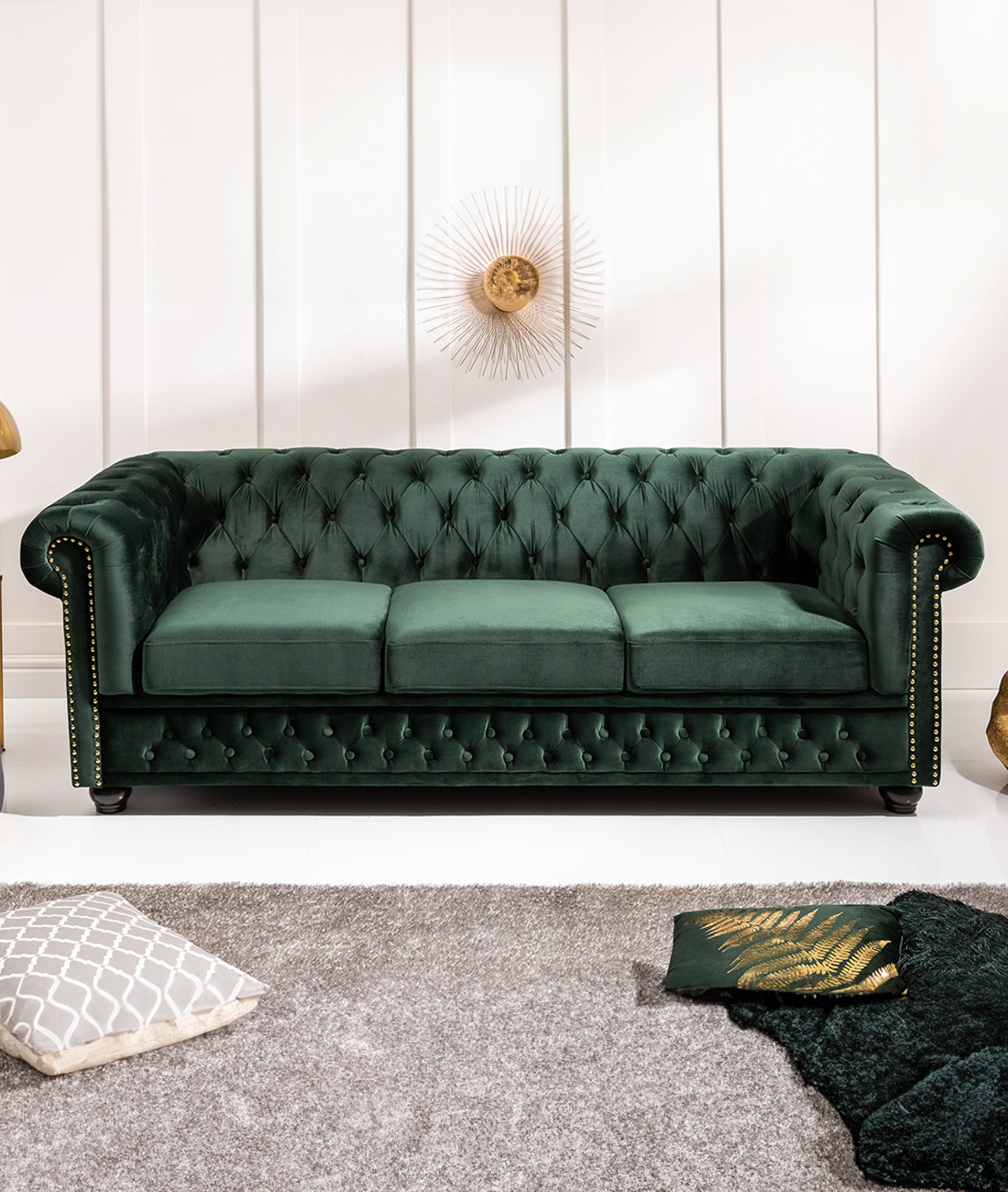 Themis Chesterfield Sofa - Lakkadhaara