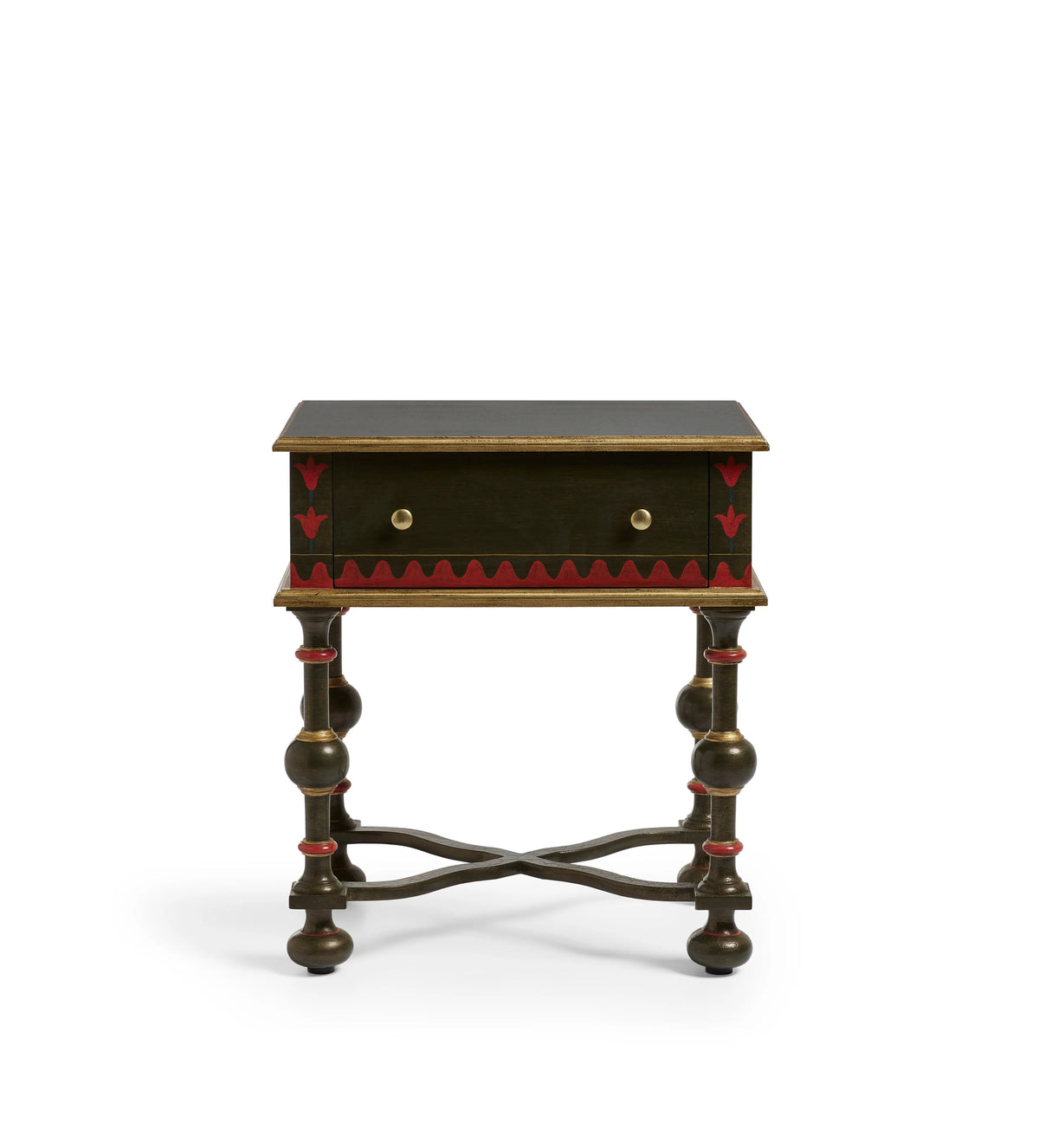 Tughluq Bed Side hand painted
