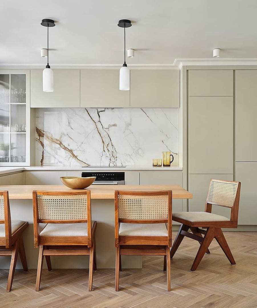 Washington Rattan Dining Chair - Lakkadhaara