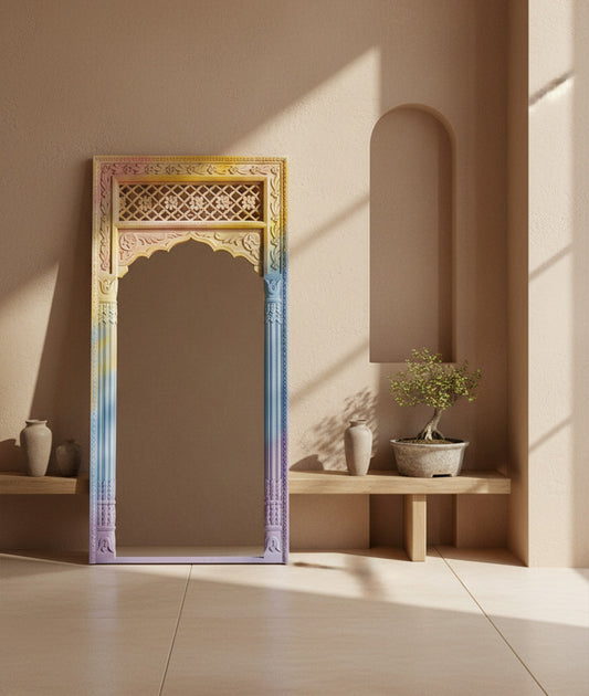 Aksha Carved Mirror