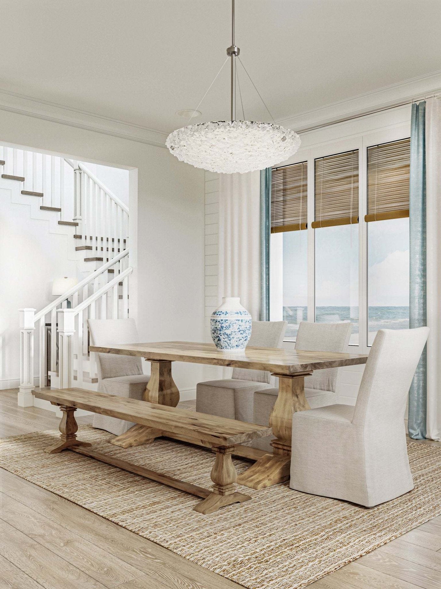 Olivia Solid Wood Dining Table