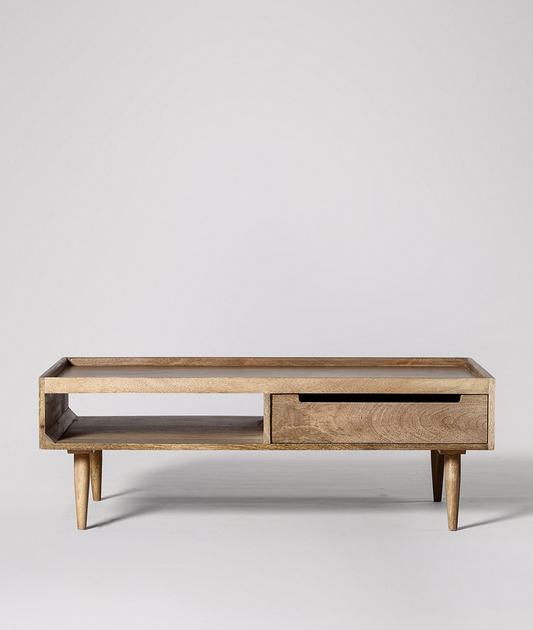Accesibil Solid Wood Center Table - Lakkadhaara