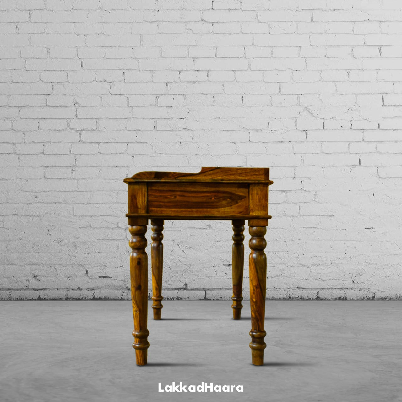 Agatha Solid Wood Study Table - Lakkadhaara