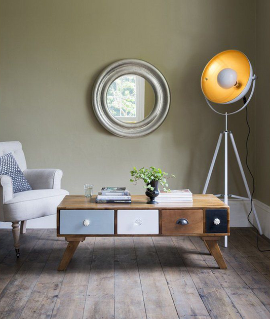 Albany Coffee Table With Four Drawers - Lakkadhaara