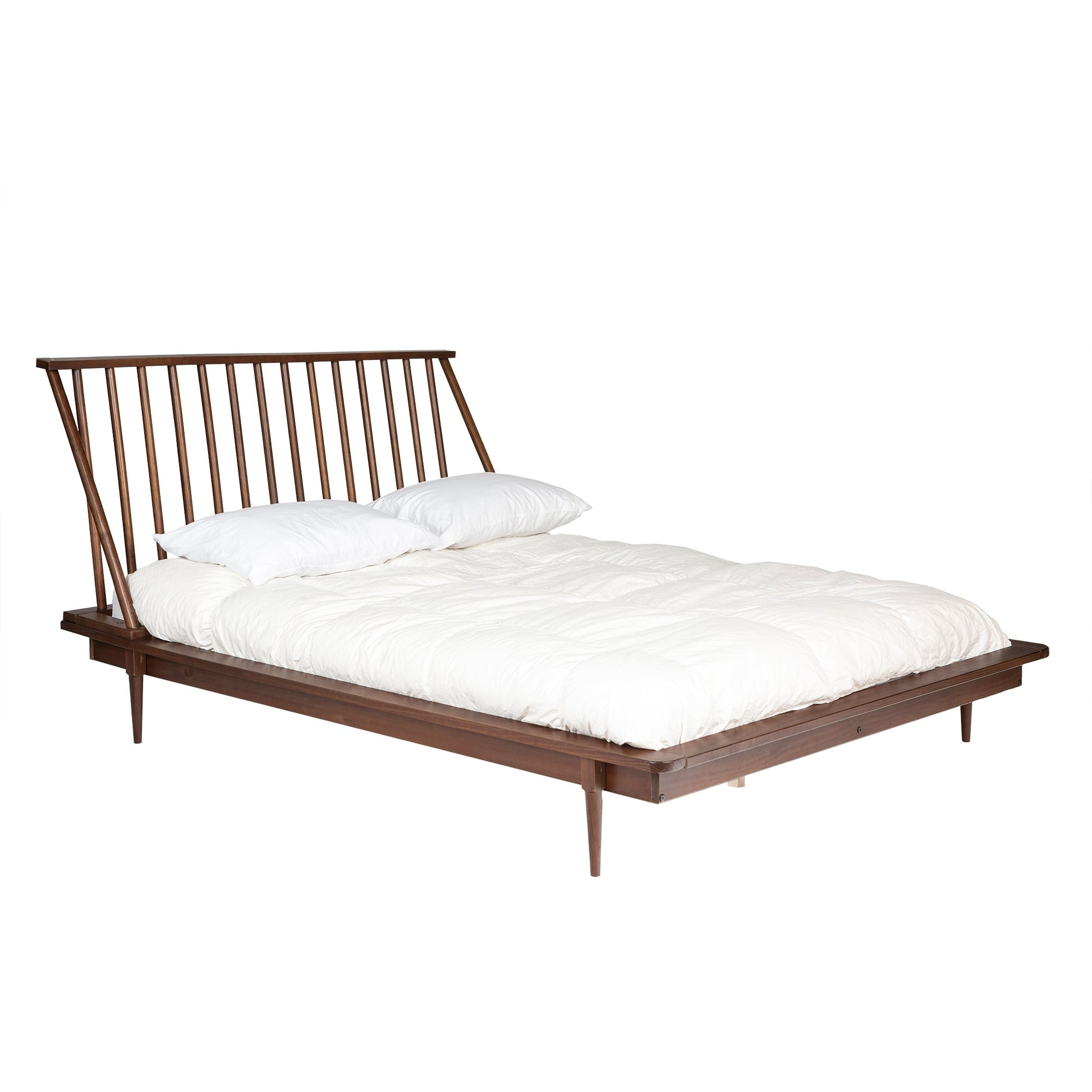 Ameya Solid Wood Queen Bed - Lakkadhaara