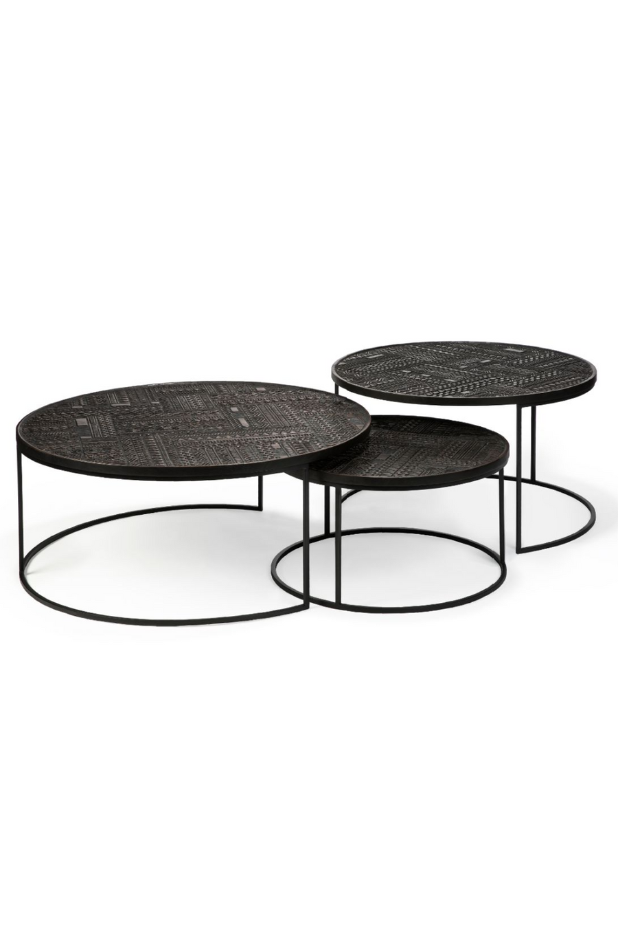 Ancestors Nesting Coffee Table Set - Lakkadhaara